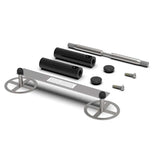 TileWare Promessa Series Toilet Paper Holders - Contemporary Tile Systems Matte Black