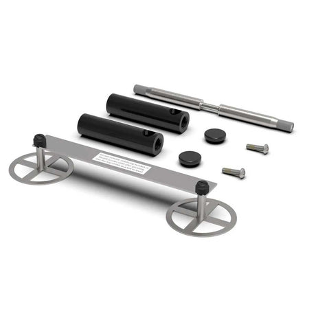 TileWare Promessa Series Toilet Paper Holders - Contemporary Tile Systems Matte Black