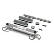 TileWare Promessa Series Toilet Paper Holders - Contemporary Tile Systems Polished Chrome