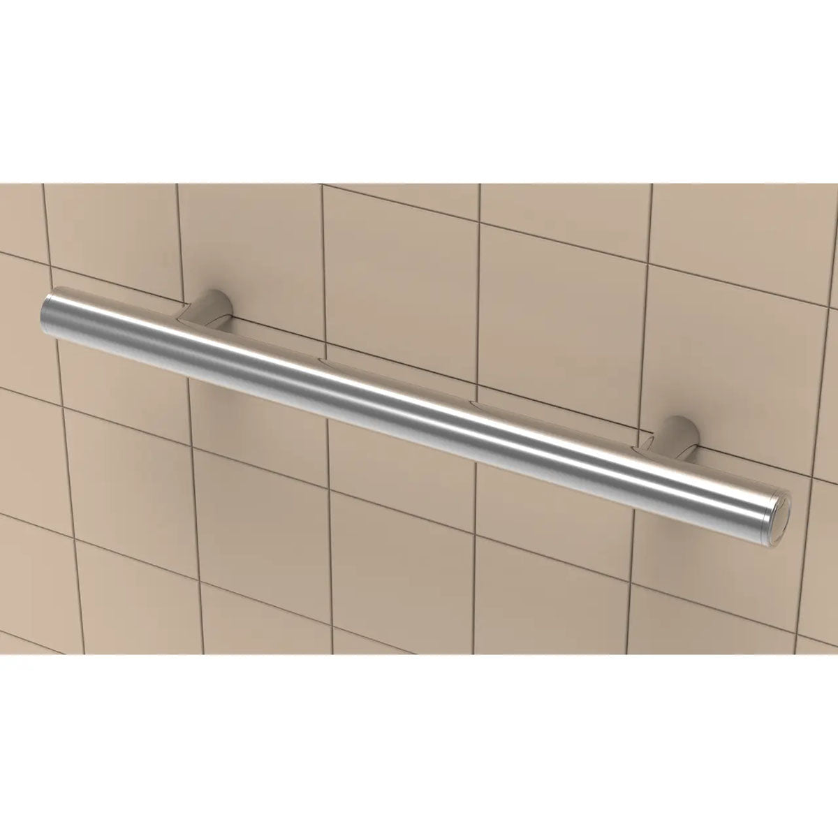 TileWare Straight ADA Grab Bar 18 Contemporary Victoria Series