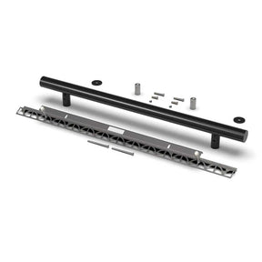 TileWare Straight ADA Grab Bar  Victoria Series Matte Black