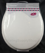 Toilet Seat Soft cover White