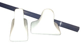 Ceramic Glaze Towel Bar Holder White Glossy