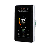 TTE-715W smart WiFi touchscreen thermostat features for programmable electric floor heating