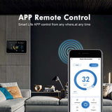 TTE-715W smart thermostat remote temperature control through the Smart Life app