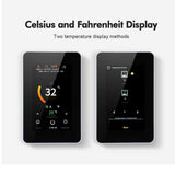 TTE-715W smart WiFi touchscreen thermostat 'Celsius and Fahrenheit Display' 