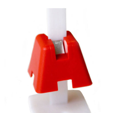 Reusable caps for Tuscan Tile Leveling System