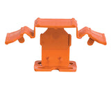 Tuscan Orange SeamClip tile leveling system for porcelain tile