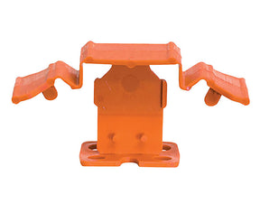 Tuscan Orange SeamClip tile leveling system for porcelain tile