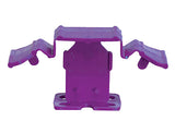 Tuscan Purple SeamClip tile leveling system for porcelain tile