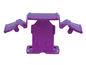 Tuscan Purple SeamClip tile leveling system for porcelain tile