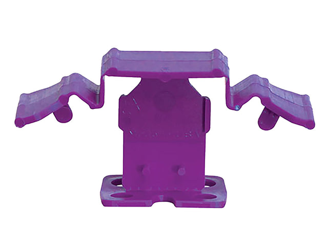 Tuscan Purple SeamClip tile leveling system for porcelain tile
