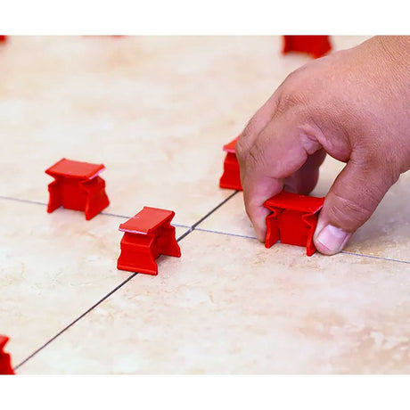 Tuscan tile Lippage leveling clips for ceramic and porcelain tile
