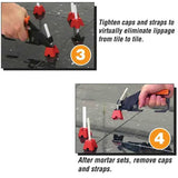 Tuscan Tile Leveling System How to Install step 3 and 4