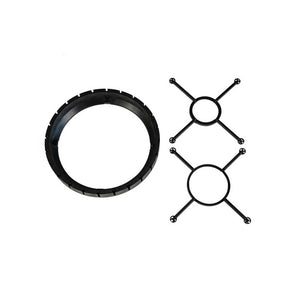 Quick Pitch universal center ring for 6 inch square drains