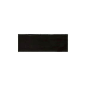 Black Frost glossy ceramic subway tile 2.5x8 backsplash