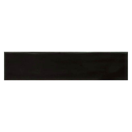 Black Frost glossy ceramic wall tile 3x13 backsplash