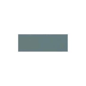 Steel Lagoon glossy ceramic subway tile 2.5x8 backsplash