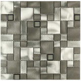 Mt Sterling Blend Mini Versi aluminum glass mosaic tile