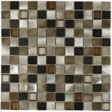 Victorian Metal Mosaic with Touch of Copper