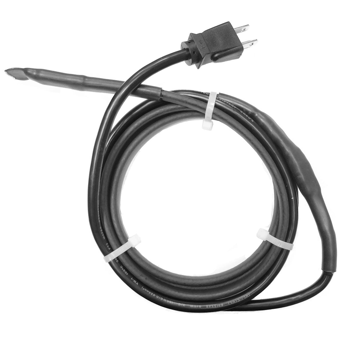 Self regulating heat trace cable for pipe freeze protection