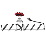 Warmup self regulating cable with molded 3-prong plug