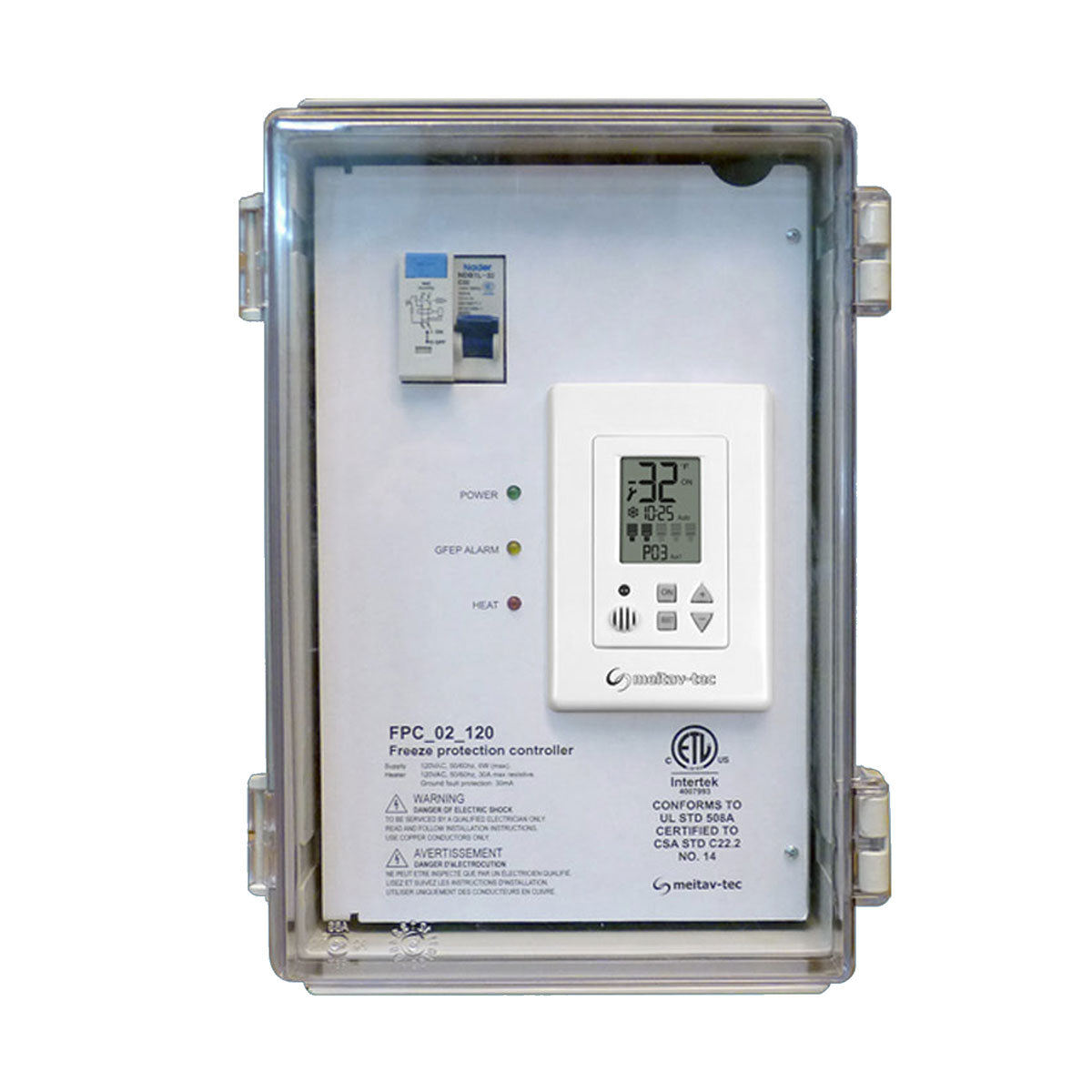 Warmup ODC-TRACE 120V heat trace controller for roof and gutter de-icing