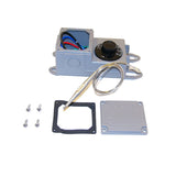 Roof and gutter ice melting thermostat compatible with Warmup heating cables