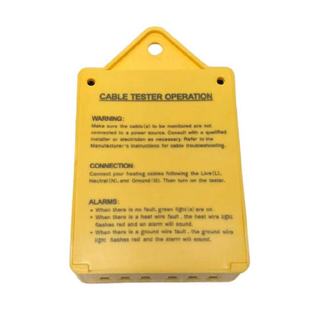 Warmup Dual Cable Tester