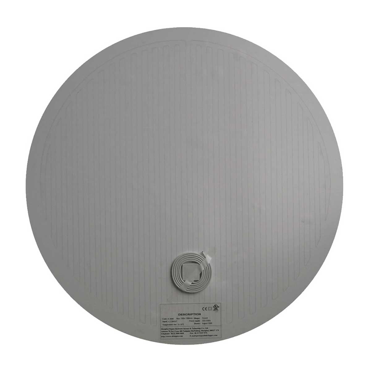 Warmup Mirror Defoggers Pad Round 