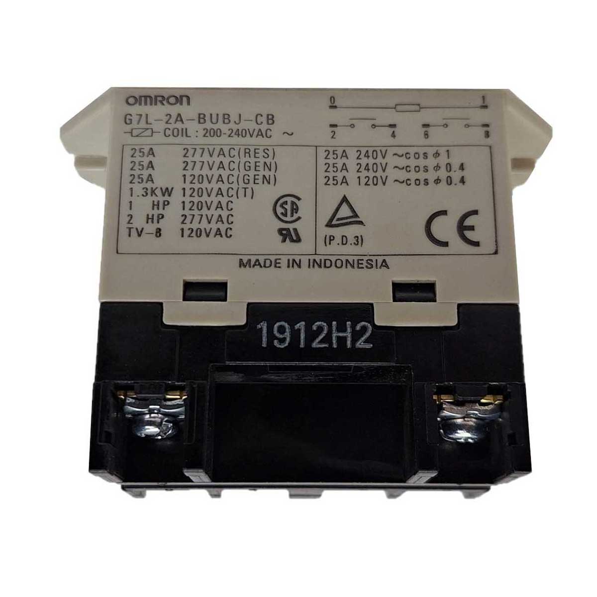 Warmup relay with technical specifications 