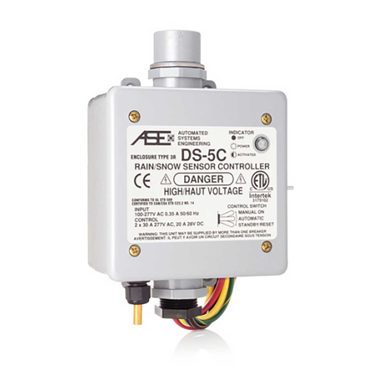 Warmup Snow and Ice Melting Outdoor Wall-mounted Control - ODC-ASE-DS5C