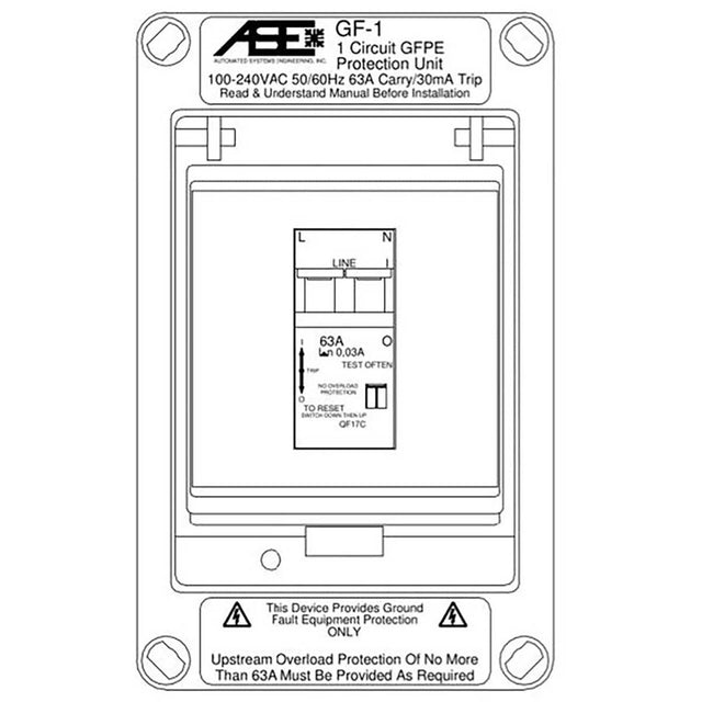 Warmup Snow and Ice Melting In-line GFEP Protection - GF-1