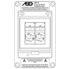 Warmup GF-2 in-line GFEP protection unit 63A