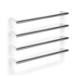 WarmUp Electric Towel Warmers - Liberty Single Bars TW001 Polished Chrome