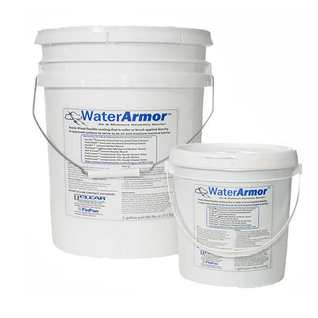 WaterArmor acrylic waterproofing membrane for shower and bathroom tile