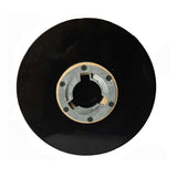 Weighted steel drive plate for marble and terrazzo floor restoration
