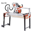 Raimondi Zipper (Zoe) Bridge Tile Wet Saw ZIP105-41 Inch