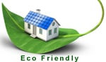 eco-frienly leaf logo